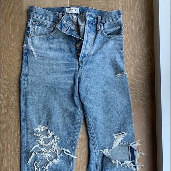 AGOLDE 90s Bf jeans RETAIL $290 - Picture 2 of 5